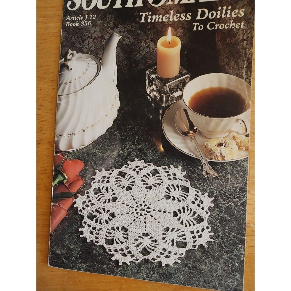 South Maid Timeless Doilies to Crochet - Article J.12  Book 356    6 designs